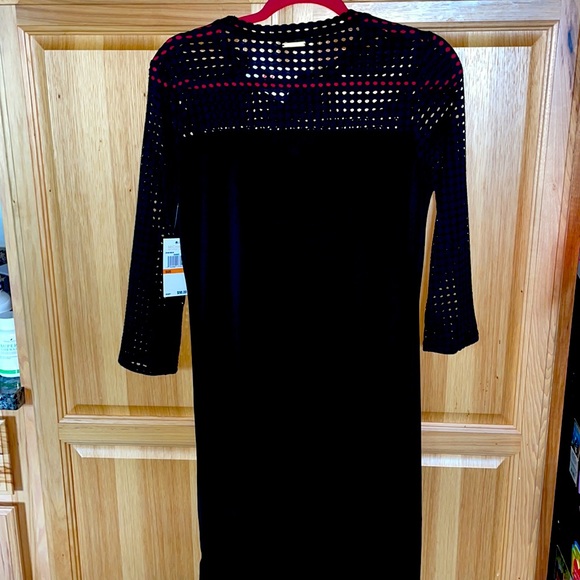 NWT! MICHAEL Michael Kors Black Cocktail Dress - Picture 2 of 5